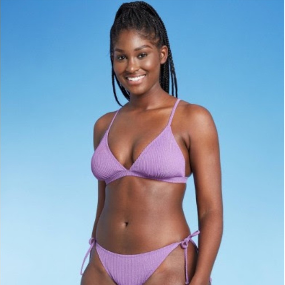 Target Purple Sparkly Bikini ✨